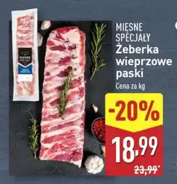ALDI Żeberka wieprzowe paski oferta