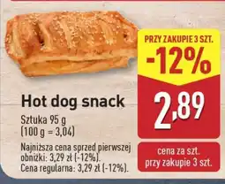 ALDI Hot dog snack oferta