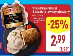 ALDI Boczek rolowany pieczony oferta
