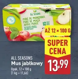 ALDI ALL SEASONS Mus jabłkowy oferta