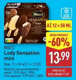 ALDI MUCCI Lody Sensation mini oferta
