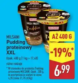 ALDI MILSANI Pudding proteinowy XXL oferta