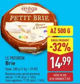 ALDI LE PATURON Brie oferta