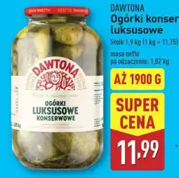 ALDI DAWTONA Ogórki konserwowe luksusowe oferta
