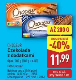ALDI CHOCEUR Czekolada z dodatkami oferta