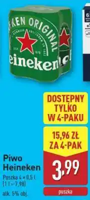 ALDI Piwo Heineken oferta