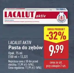 ALDI LACALUT AKTIV Pasta do zębów oferta