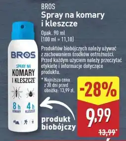 ALDI BROS Spray na komary i kleszcze oferta