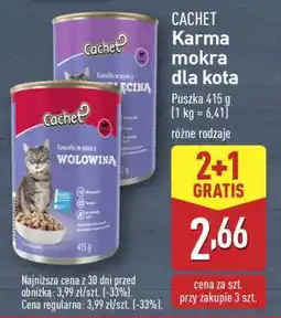 ALDI Cachet Karma mokra dla kota oferta