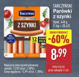 ALDI TARCZYŃSKI Parówki z szynki oferta