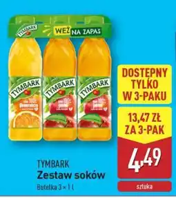 ALDI TYMBARK Zestaw soków oferta