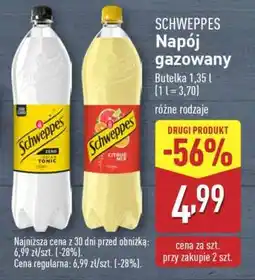 ALDI Schweppes napój gazowany oferta