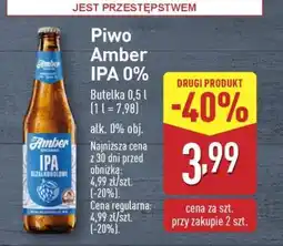 ALDI Piwo Amber IPA 0% oferta