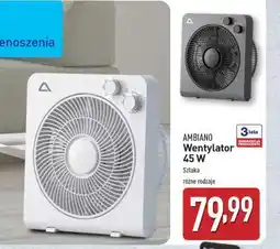ALDI AMBIAO Wentylator 45 W oferta