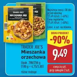ALDI TRADER JOE'S Mieszanka orzechowa oferta