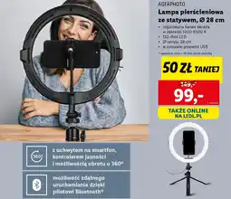 Lidl Lampa pierścieniowa Agfaphoto oferta