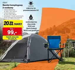 Lidl Namiot kempingowy Crivit oferta