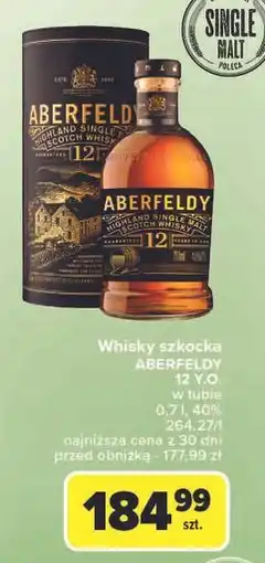 Carrefour Whisky tuba Aberfeldy 12 Yo oferta