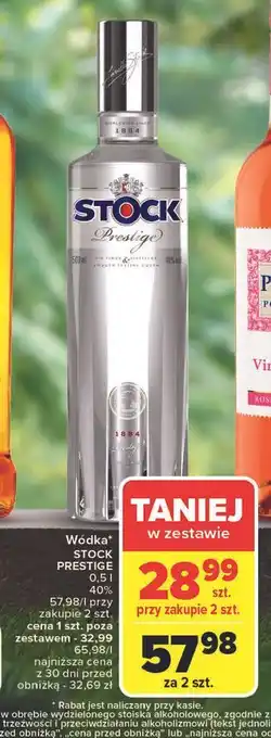 Carrefour Wódka Stock Prestige oferta