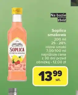 Carrefour Likier 28% Soplica Cytryna-Malina oferta