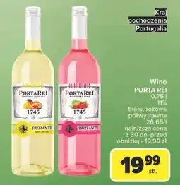 Carrefour Wino Porta Rei Frizzante Raspberry Lime oferta
