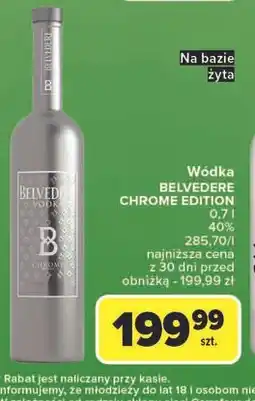 Carrefour Wódka Belvedere Chrome oferta