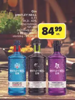 Carrefour Gin Whitley Neill Rhubard & Ginger oferta