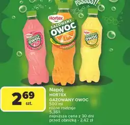 Carrefour Napój cytryna Hortex Gazowany Owoc oferta