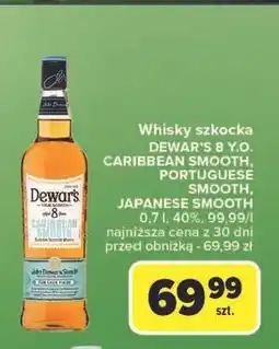 Carrefour Whisky Dewar's 8 Japanese Smooth oferta