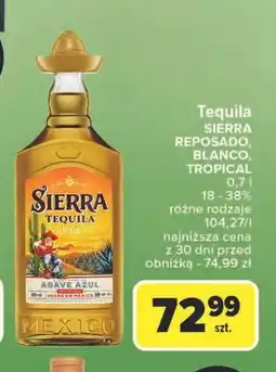 Carrefour Tequila Sierra Silver oferta