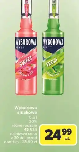 Carrefour Wódka Wyborowa Party Fresh Limonka & Mięta oferta