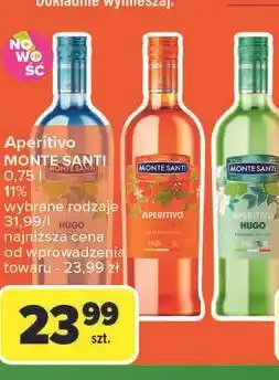 Carrefour Vermouth hugo Monte Santi Aperitivo oferta