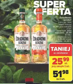 Carrefour Wódka Żołądkowa Gorzka Tradycyjna oferta