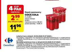 Carrefour Napój Coca-Cola Zero oferta