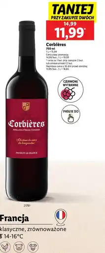 Lidl Wino Corbieres oferta