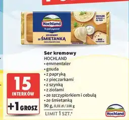 Intermarche Ser kremowy ze śmietanką Hochland oferta