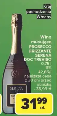 Carrefour Wino Serena Prosecco D.o.c. Treviso oferta
