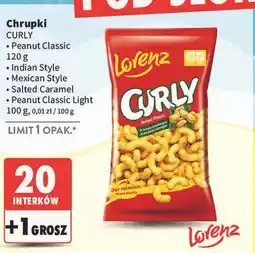 Intermarche Chrupki light Lorenz Curly oferta