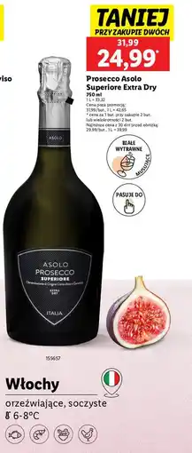 Lidl Wino Asolo Prosecco Superiore Extra Dry oferta