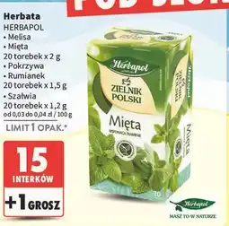 Intermarche Herbatka szałwia Herbapol Zielnik Polski oferta