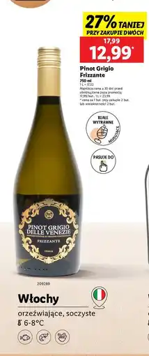 Lidl Wino Delle Venezie Pinot Grigio oferta
