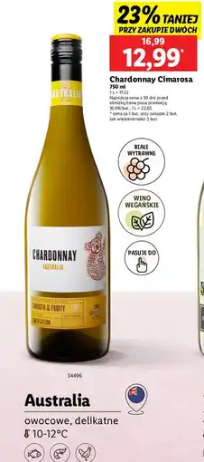 Lidl Wino Chardonnay Australia oferta