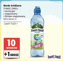 Intermarche Woda niegazowana Żywiec Zdrój oferta