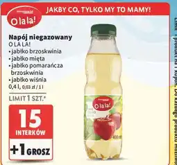 Intermarche Napój jabłko mięta O La La! oferta