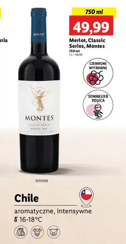 Lidl Wino Montes Merlot Reserva oferta