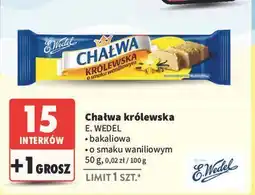 Intermarche Chałwa bakaliowa E. Wedel Królewska oferta