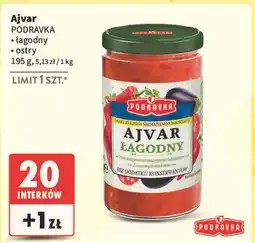 Intermarche Pasta ajvar ostry Podravka oferta