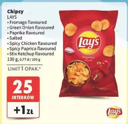 Intermarche Chipsy ketchup Lay's Stix oferta