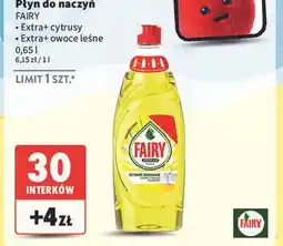 Intermarche Płyn do mycia naczyń owoce leśne Fairy Extra+ oferta