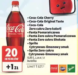 Intermarche Napój Sprite Zero oferta